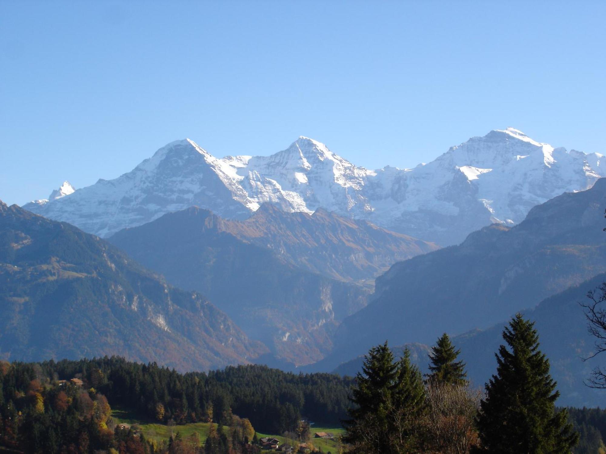 Chalet Sunneschyn Schwanden  Esterno foto