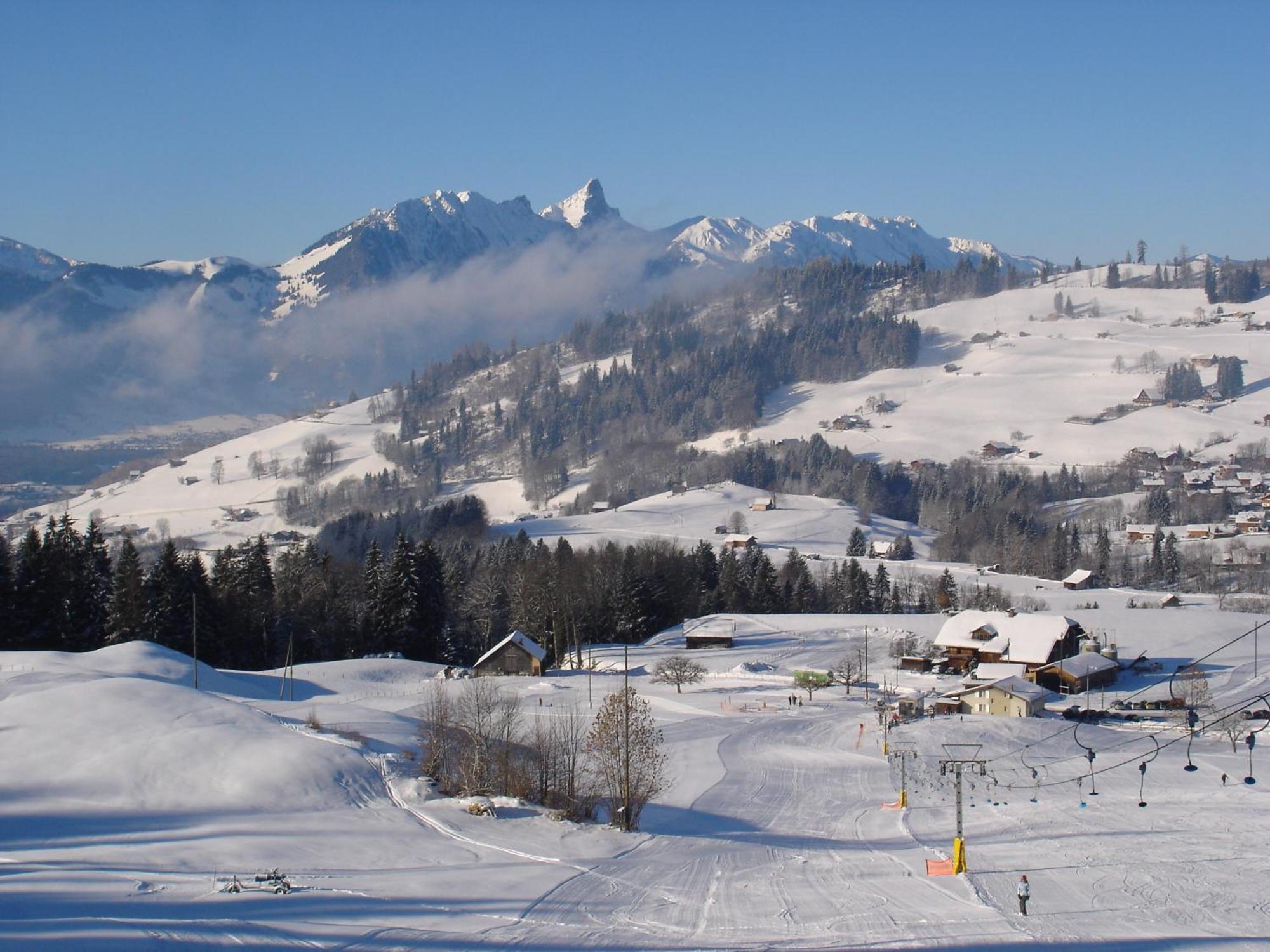 Chalet Sunneschyn Schwanden  Esterno foto