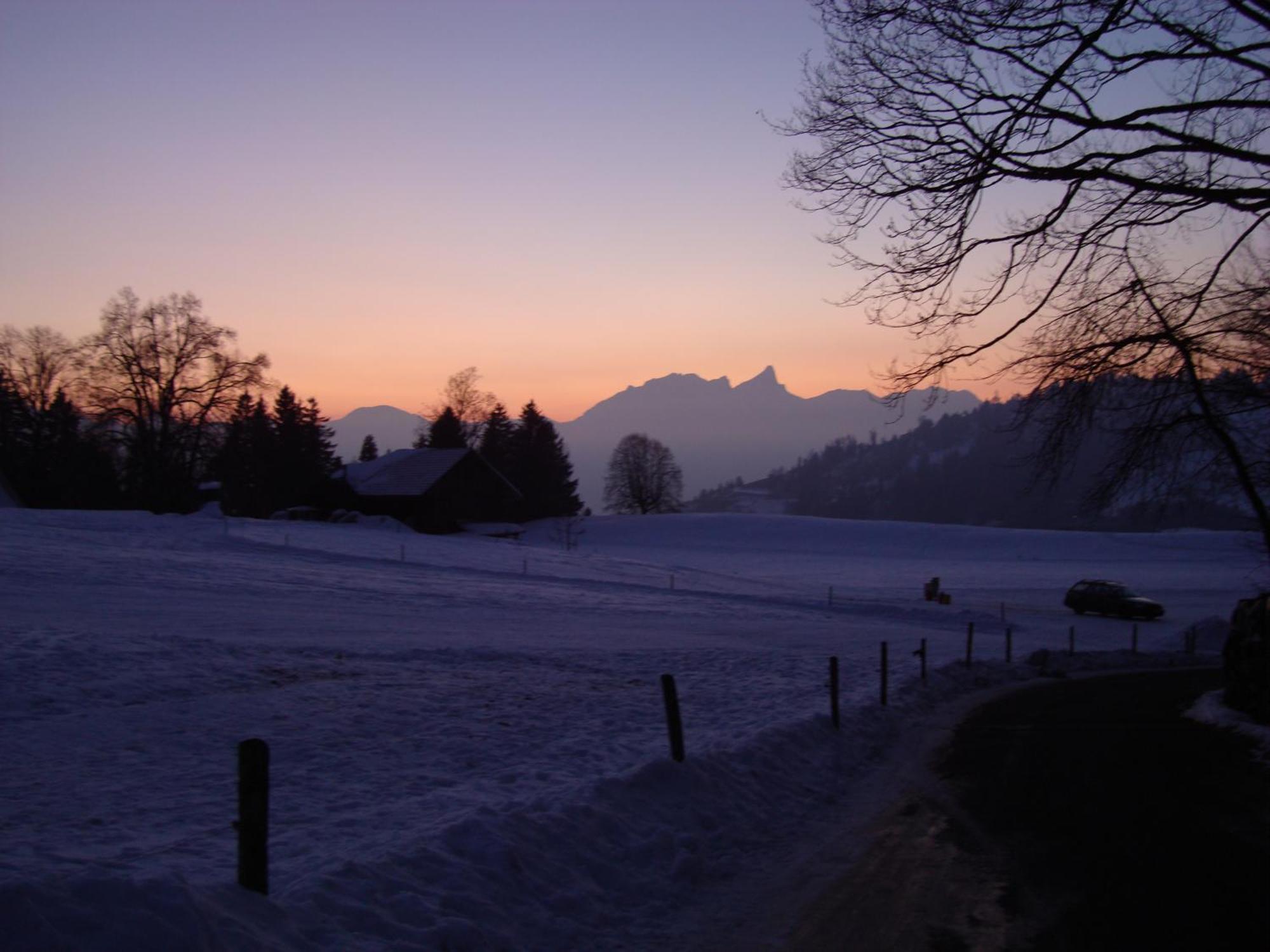Chalet Sunneschyn Schwanden  Esterno foto