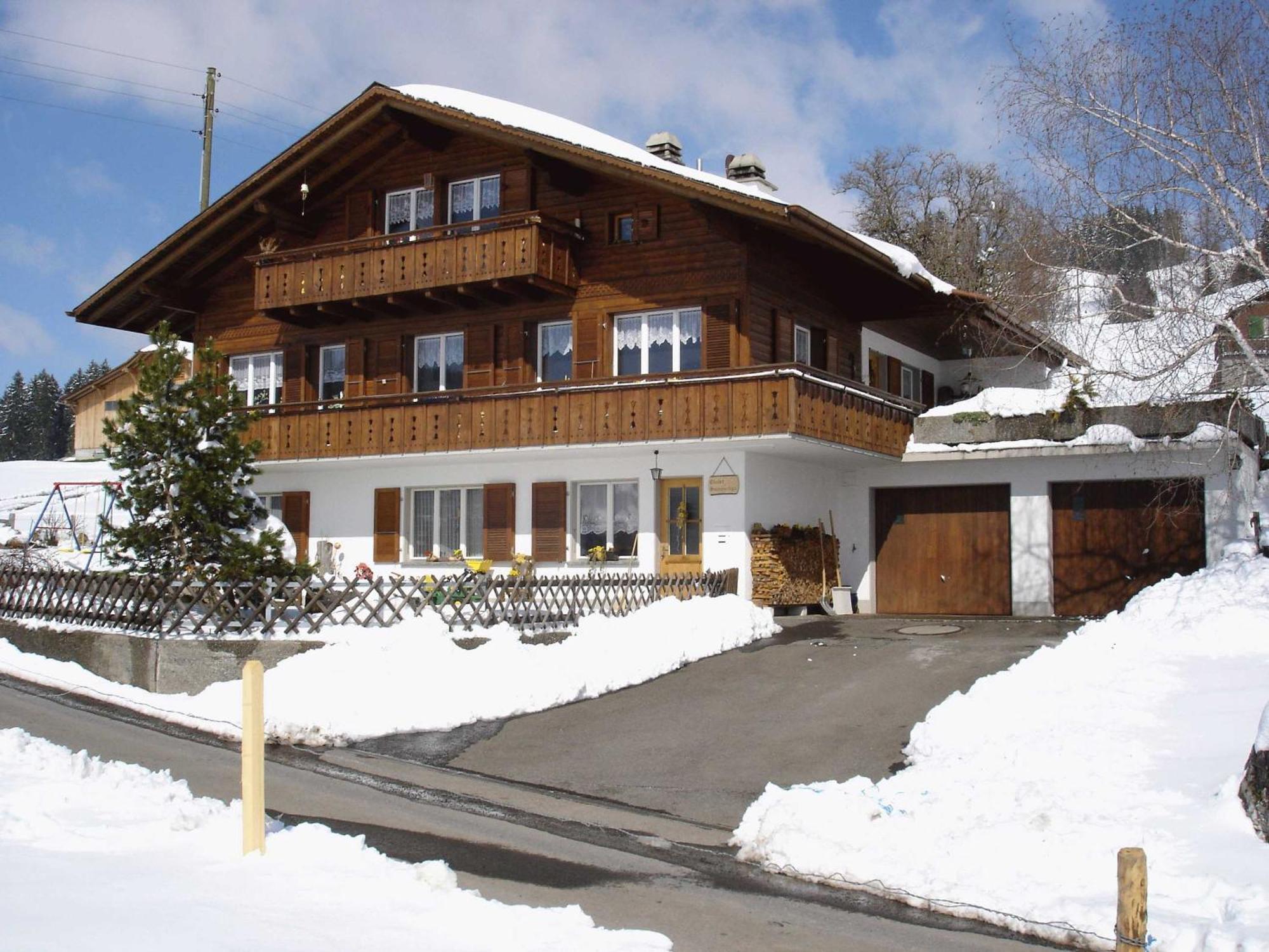 Chalet Sunneschyn Schwanden  Esterno foto