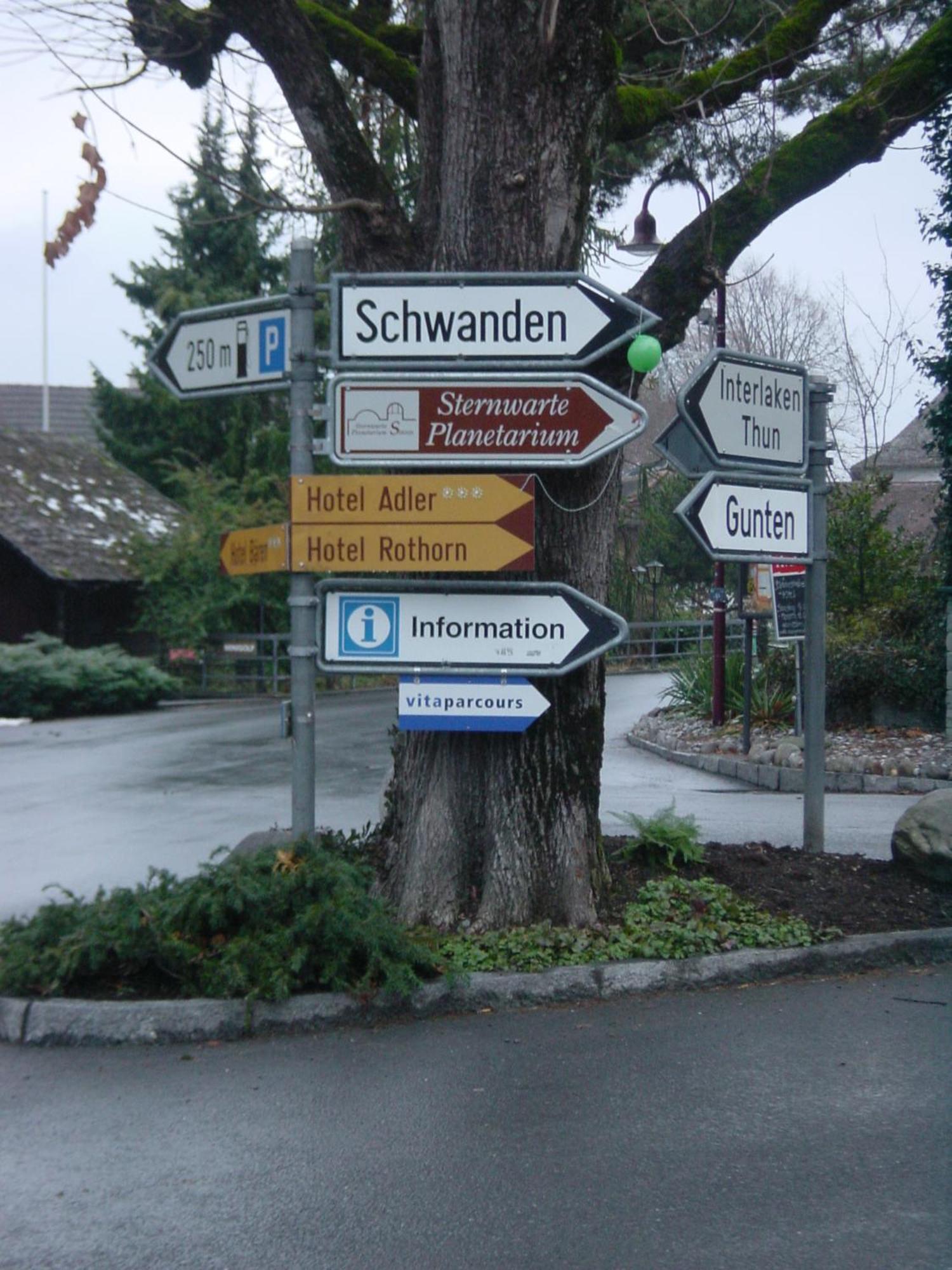 Chalet Sunneschyn Schwanden  Esterno foto